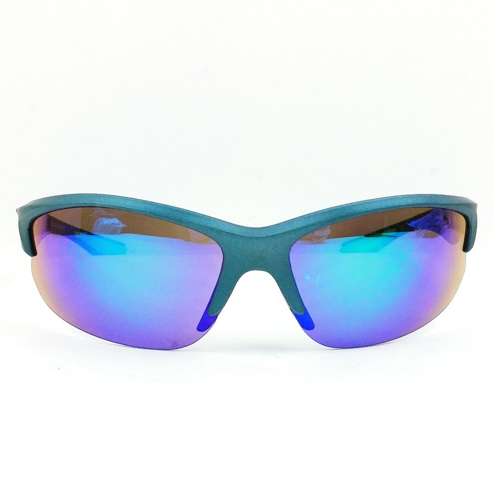 Piranha Men's Green Reflective Sport Sunglasses (Posh261)
